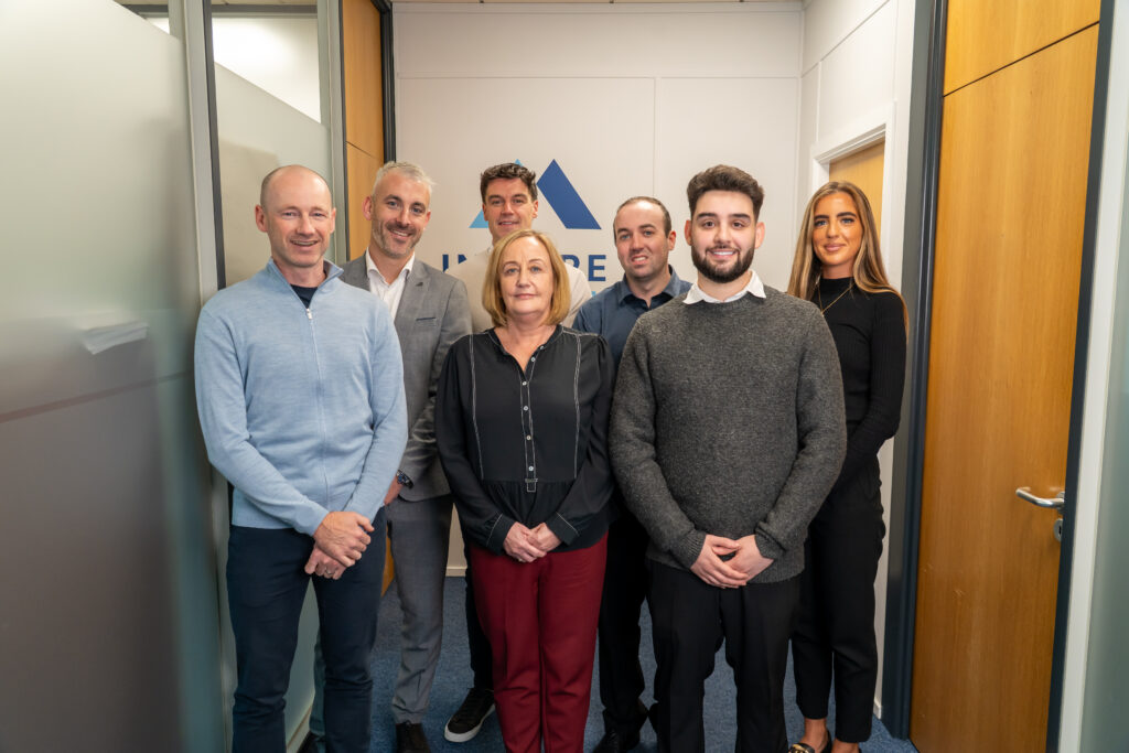 The Inspire Medical team together at the Sandyford office
